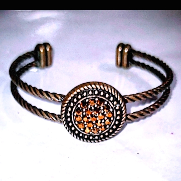 Bronze Cuff Bangle - Picture 4 of 13